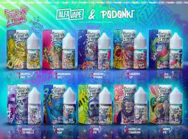 Жидкость PODONKI/Alfa Vape SALT - Lemon Lime 30 мл 20 hard (Лимон, лайм)