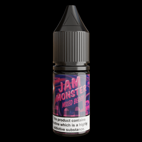 Жидкость Jam Monster SALT - Mixed Berry 10 мл 20 мг (Дв) (Ягодный джем + масло + тост)