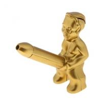 Зажигалка кремний Мужчина с интимной частью золото 7*3,5 см Зажигалка кремний Мужчина с интимной частью золото 7*3,5 см