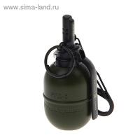 Зажигалка газ "Граната" 7,3х3 см