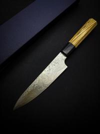 Yuta Katayama 135 Нож кухонный Универсальный 135-267, VG10 Nickel Damascus, HRC 61-63, рук. Дзельква