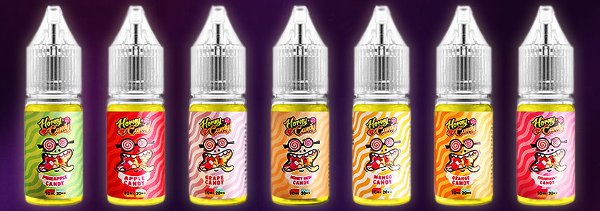 Жидкость Horny CANDY SALT - PINEAPPLE 10 мл 20 мг (Ананасовая конфета)