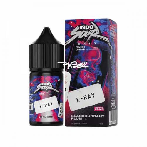 Жидкость IndoSour - X-Ray 30 мл 20 мг (Черная смородина, слива)