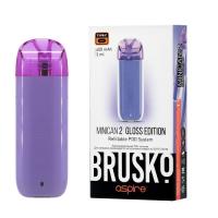 Многоразовая электронная система, (Лавандовый) Модель BRUSKO MINICAN 2