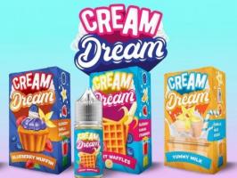 Жидкость CREAM DREAM MIX20 Strong - Berry Ice cream 30 мл 20 мг (Мороженое с лесными ягодами)