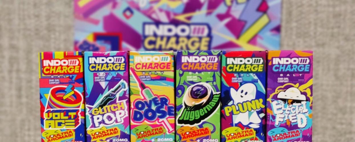 Жидкость INDO CHARGE NO Cooler - Electrified 30 мл 20 hard (Старт фрукт, малина)