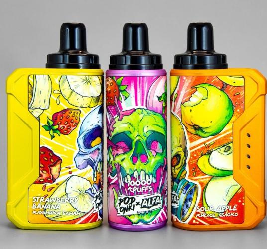 Устройство PODONKI ALFA 10000 - KIWI PASSION FRUIT GUAVA