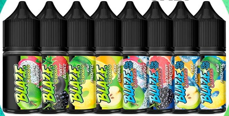 BLAZE SWEET&SOUR ON ICE Sweet Blackberry Grapefruit 30мл STRONG20