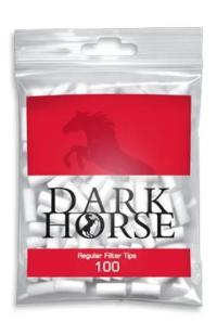 Фильтры для самокруток 8мм Dark Horse - Regular (100 шт)