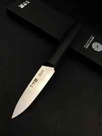 SC-1106 SHIZU TAKUMI S.CONRAN Нож кухонный овощной 100-210, ст. VG-10 Damascus рук. Black Pakka Woo