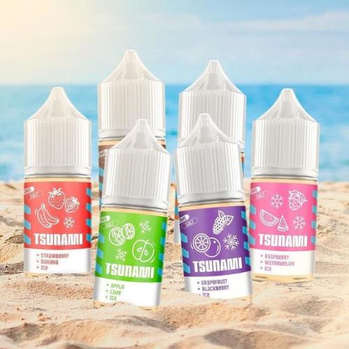 Жидкость для ЭСДН Tsunami Raspberry Watermelon Ice 30мл SALT20