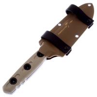 Нож NC Custom Parachuter (AUS-10 black stonewash, G10 Tan)