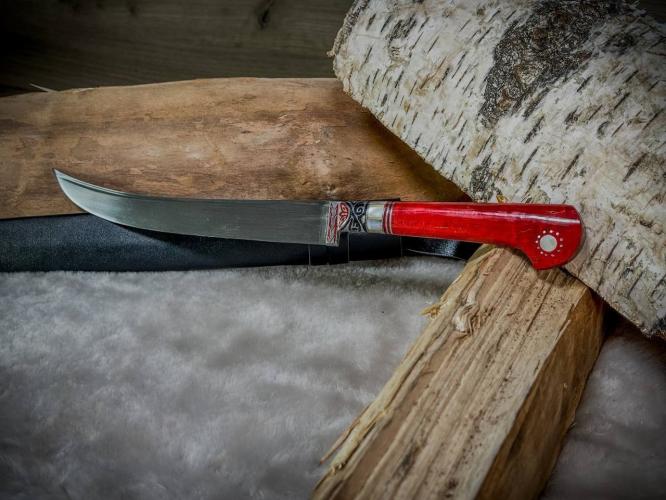 Пчак Старобухарский стабилизированная береза (красный)