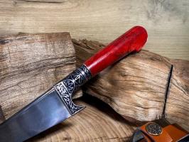 Пчак Старобухарский стабилизированная береза (красный)