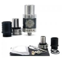 Дрипка 13 Heavens 9 Hells RDA + 2 кольца (Silver) (Хивенс 9 Хеллс РДА) (Сильвер)