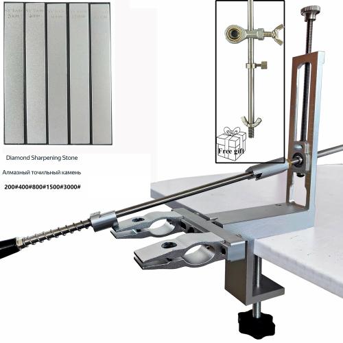 Станок для заточки Sy tools (шкала углов заточки + 5 камней)