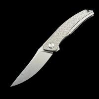Складной нож Shirogorov Quantum Cromax PM рукоять из титана
