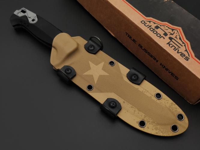 Нож NC Custom Comandante (AUS-10 SW, G10 Black)