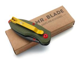 Нож Rexbo Gen.2 Mandalorian (D2 BSW, G10 OD)