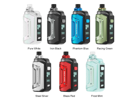 Набор Geek Vape Hero 5 Pod 2000mAh Kit Steel Silver 6.5mL GV-188D