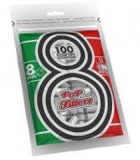 Фильтры для самокруток Pop Filters - 8 мм King Size (100 шт) Фильтры для самокруток Pop Filters - 8 мм King Size (100 шт)