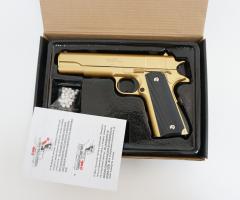Страйкбольный пистолет Galaxy G.13GD (Colt 1911) золотистый Страйкбольный пистолет Galaxy G.13GD (Colt 1911) золотистый