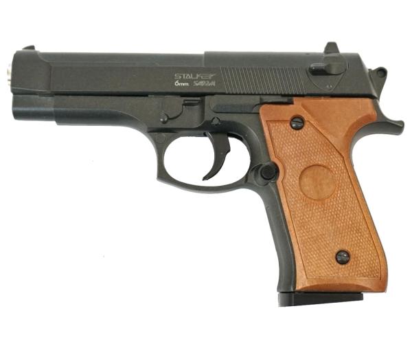 Страйкбольный пистолет Stalker SA92M Spring (Beretta 92 mini) Страйкбольный пистолет Stalker SA92M Spring (Beretta 92 mini)