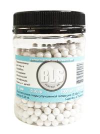 Шары для страйкбола BLS 0,30 г, 1000 штук (белые) банка Шары для страйкбола BLS 0,30 г, 1000 штук (белые) банка