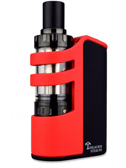 Бокс Мод Tesla Stealth, Starter kit, 2200 mAh, 100W, Красный