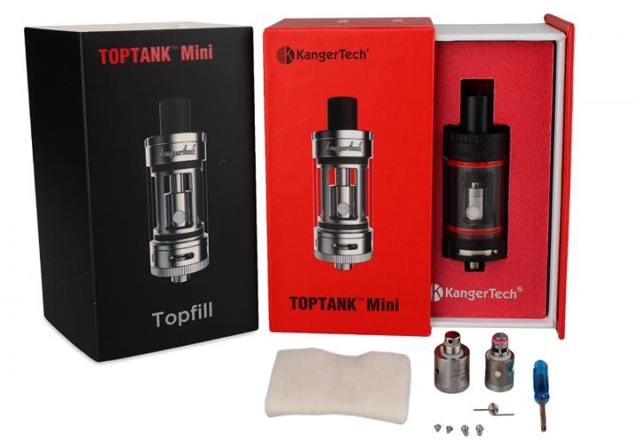 Обслуживаемый атомайзер TopTank Mini, Kanger, Черный