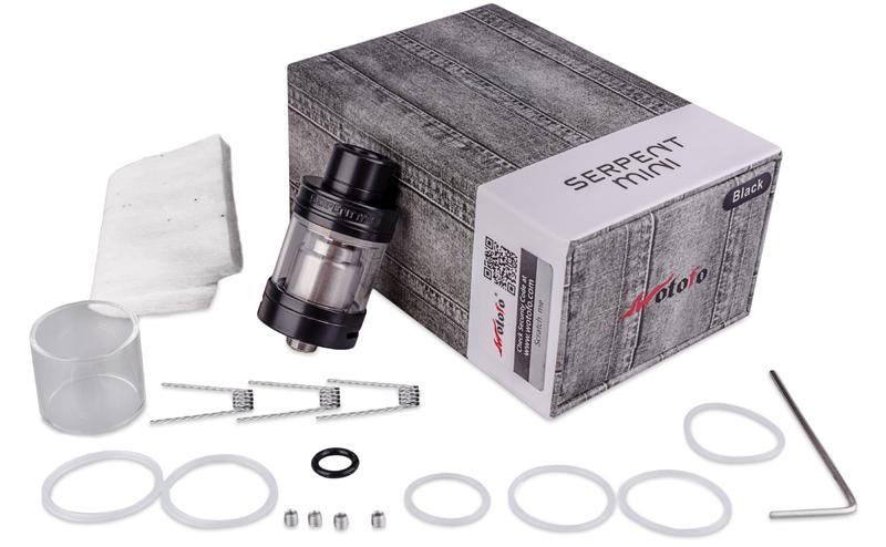 Обслуживаемый атомайзер WotofoTech, Serpent Mini RTA, Черный