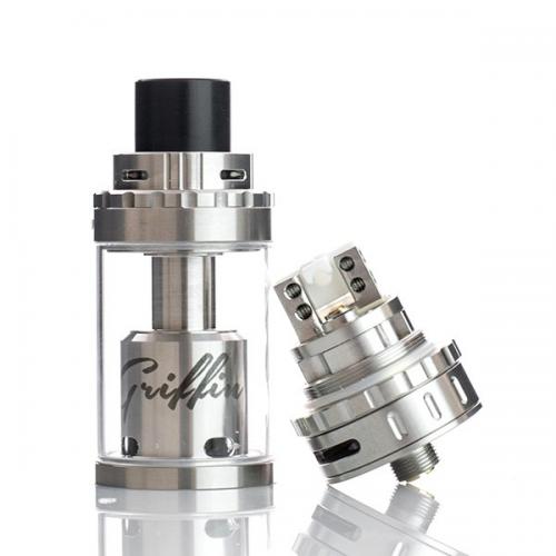 Атомайзер GeekVape Griffin 25 RTA Standart Stainless (Гек Вапе Грифин 25 РТА Стандарт стальной) в пл. кор.