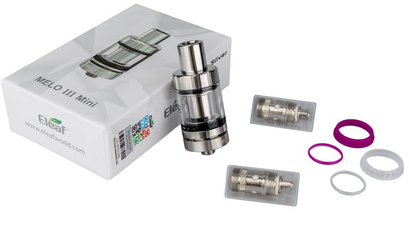 Атомайзер Eleaf MELO III Mini (+2исп.0.5 Ohm, 0.3 Ohm)