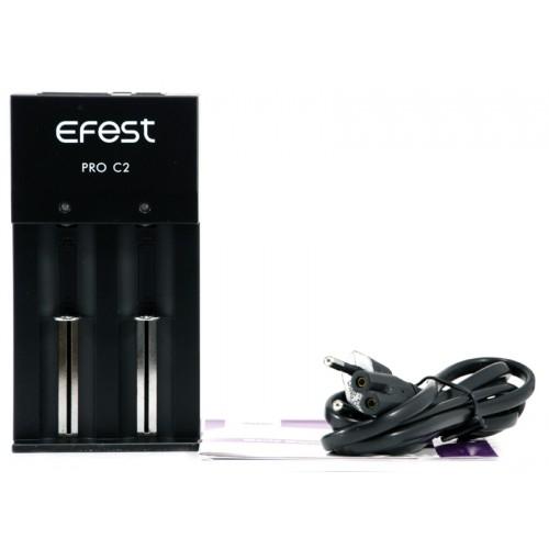 Зарядное устройство Efest PRO C2 на 2 батареи (Эфест Про)