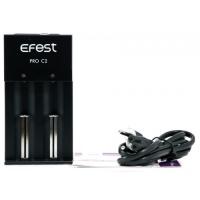 Зарядное устройство Efest PRO C2 на 2 батареи (Эфест Про)