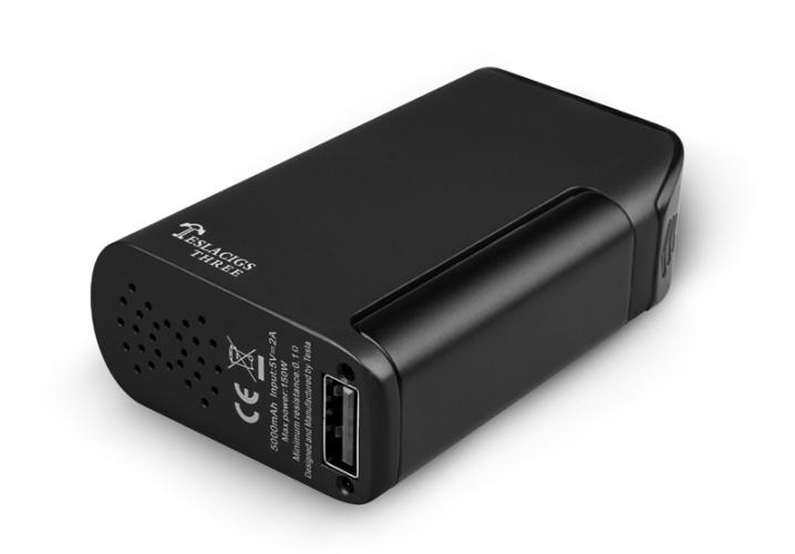 Бокс Мод Tesla Three mod, 5000 mAh, 150W, Черный