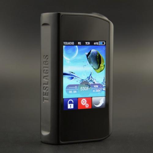 Бокс Мод Tesla Touch, TC, 2*18650, 150W, Черный