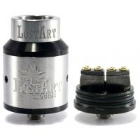 Дрипка Goon 528 Customvapes Lost Art RDTA 24 (Гун Кастом вэйпс Лост Арт) (Silver) (Сильвер) CL