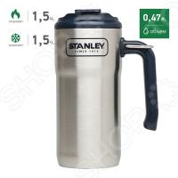 Термокружка STANLEY Adventure Термокружка 0,47L Стальная (10-01901-004) Термокружка STANLEY Adventure Термокружка 0,47L Стальная (10-01901-004)