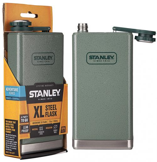 Термос STANLEY Adventure Фляга 0.23L Зеленая (10-01564-017)