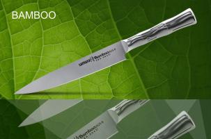 Нож кухонный для нарезки Samura BAMBOO