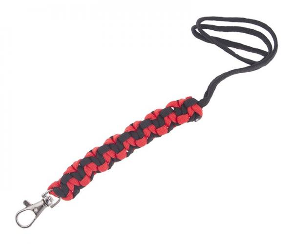 Темляк с карабином (Geoline Survival) Red&black