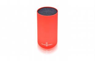 PWBS-15D-RED Подставка для ножей круглая HATAMOTO COLOR, красная, пластик, 110*225мм (10702030/010914/0088219)