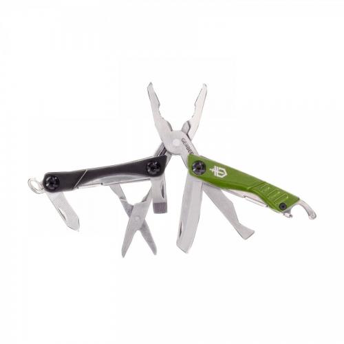 Мультитул Gerber Outdoor Dime Micro Tool, зеленый, блистер