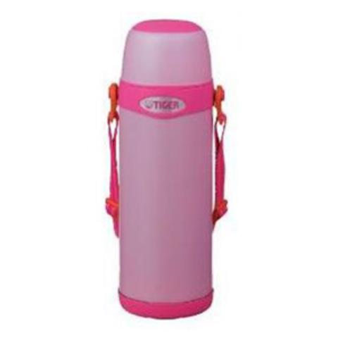 Термос классический Tiger MBI-A080 Raspberry Pink, 0.8 л (нержавеющая сталь, цвет розовый, горловина 4,5см, крышка-кружк