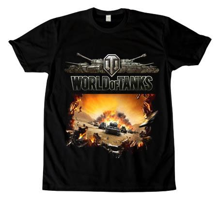 Футболка World of Tanks бой