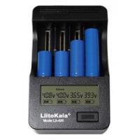 LiitoKala Lii-400 на четыре акк с LCD дисплеем с зарядкой от авто и Powerbank