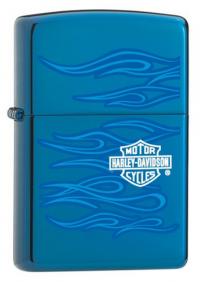 Зажигалка Zippo 20711 Harley Davidson Ghost Sapphire