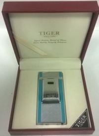 Электроимпульсная Зажигалка Tiger 900 J DB-03 (Silver Blue)