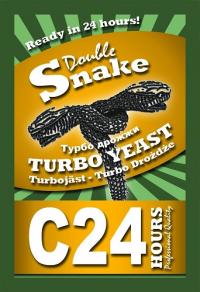 Спиртовые дрожжи DoubleSneke C24 Turbo, 175 г